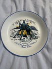 Vtg Apollo 1st Moon Landing Crown Ducal 4" Plate Neil Armstrong England 1969 — photo 2