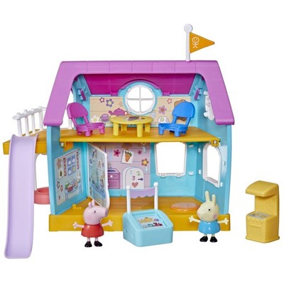 Peppa Pig Peppa'Club Peppa'Kids-Only Clubhouse Playset Preschool Toy; Sound Effe