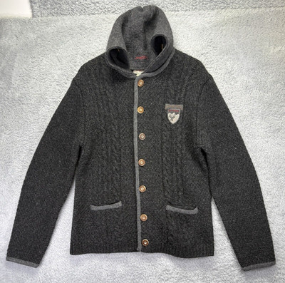 Stockerpoint Traditional Wool Jacket Cardigan Sweater Alpine Team Sz 52 (US M)