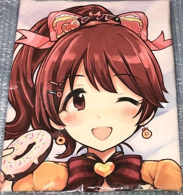 m2 Dakimakura Cover Imas Shiina Noriko /Arukamikado Mori Nanao Life-size 160×50c
