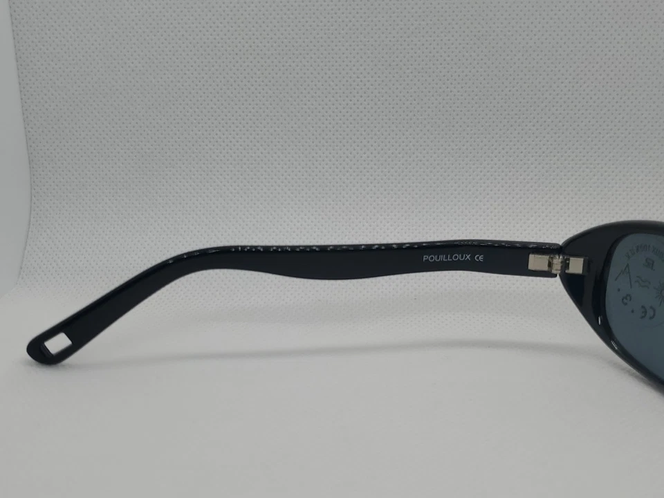 Gafas de sol Vuarnet 350 B NOI negras brillantes 47-14-125 Foto 4 de 4