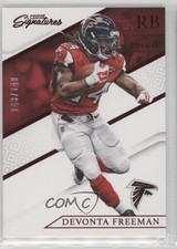 2016 Panini Prime Signatures Prime Proof Red 143/149 Devonta Freeman #184 1s8