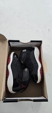 Jordan 11 Retro TD Baby Shoes Black Varsity Red White Size 5C 378040-010