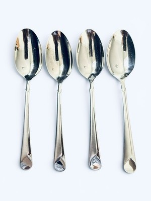 Zwilling JA Henckels PROVENCE 4 Place Spoons Stainless Frosted Flatware