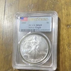 U.S. Mint 2003 American Silver Eagle $1 Business 1 oz .999 PCGS MS69