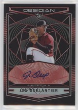2019 Chronicles Obsidian Electric Etch Red Prizm 9/25 Jon Duplantier Auto 4z8
