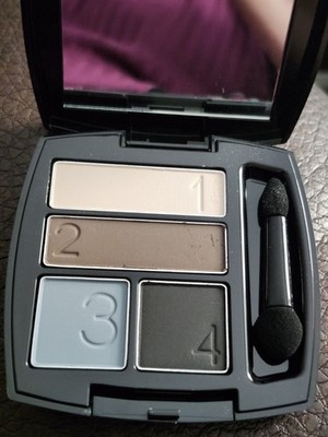 Avon True Color Eyeshadow Quad  SMOKE & FOG ~NEW Cond.~ No Box