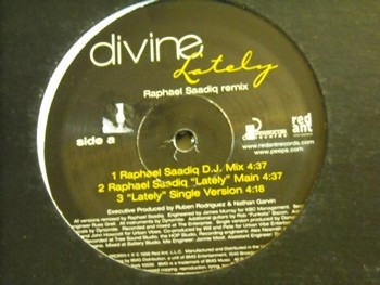 Divine  - Lately (Raphael Saadiq Remix) (12'', Promo)