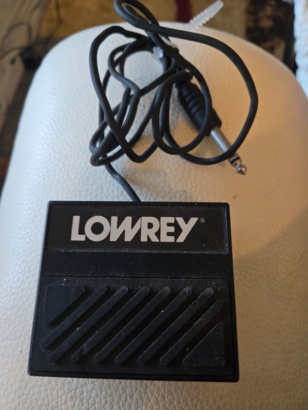 Vintage Lowry Electric Piano or Organ Foot Pedal Untested