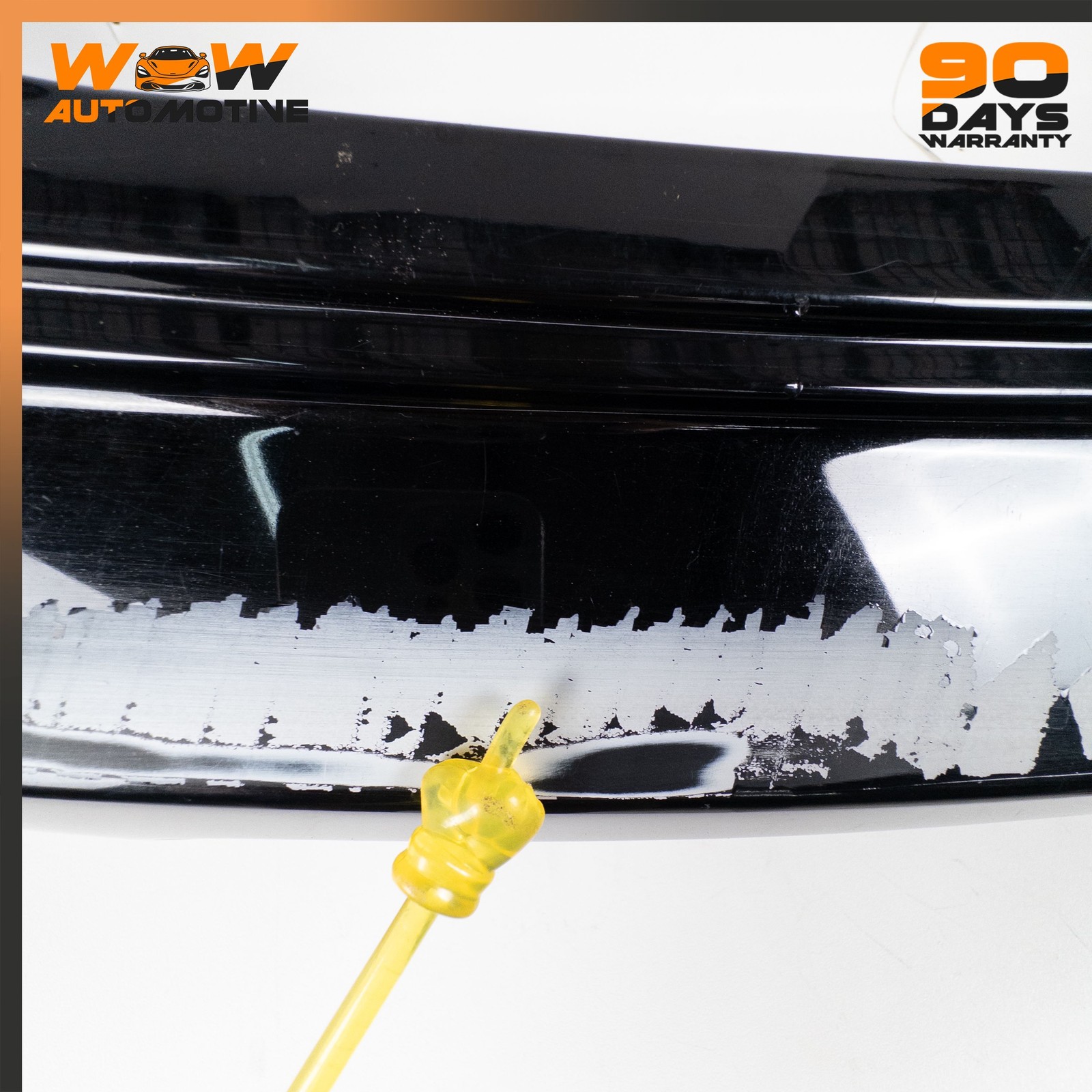 04-11 BENTLEY CONTINENTAL GTC GT CONVERTIBLE REAR BUMPER COVER PANEL BLACK OEM