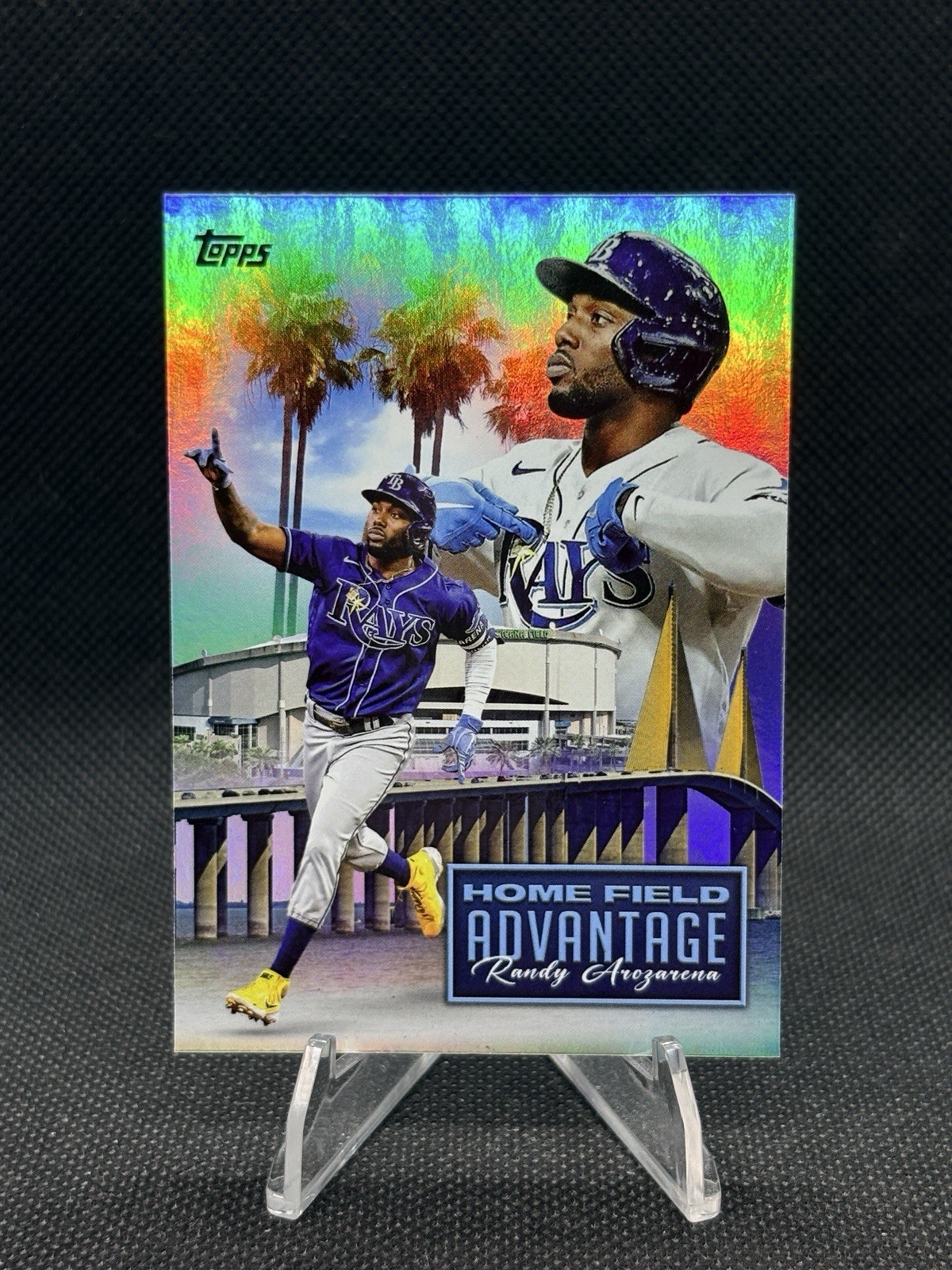 2024 Topps Series 1 - Home Field Advantage Randy Arozarena #HFA-9 Rays