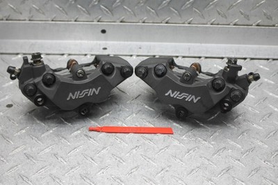 2004 HONDA CB900F 919 FRONT LEFT & RIGHT NISSIN BRAKE CALIPERS SET 45150-MCZ-642