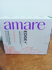 Amare Global Edge+ Strawberry Bliss NEW/SEALED Net. WT. 4.44 Oz (126 g).Exp:2027