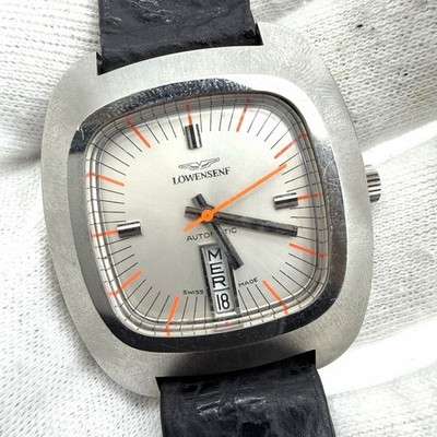 Lowensenf NOS Uhr mechanisch Automatik Vintage ETA 2789 36mm generalüberholt
