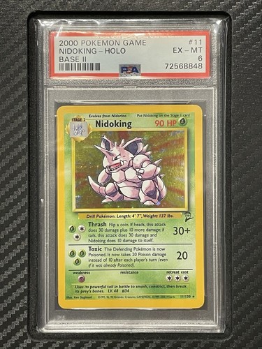 Nidoking graded PSA 6 for sale on eBay