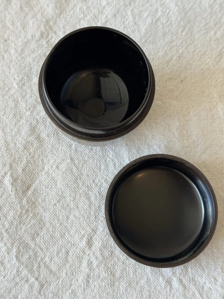 Carrito de bambú vintage japonés de laca a mano Natsume Matcha/ceremonia del té patrón Foto 2 de 4