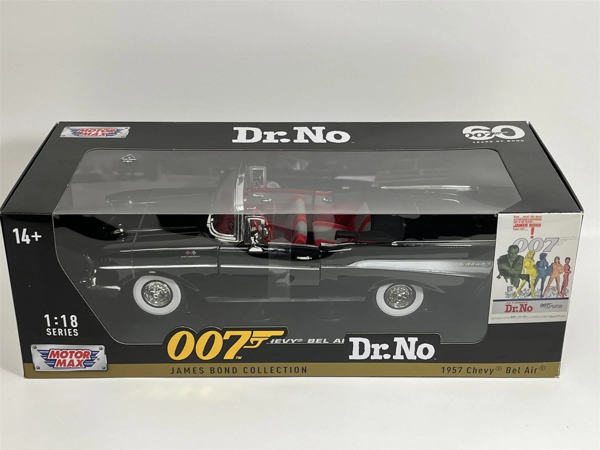 FR] MOTORMAX CHEVROLET BEL AIR SPIDER 1955 Dr.NO JAMES BOND LICENZA DI