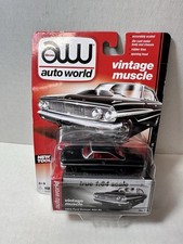 Auto World 1964 Ford Galaxie 500 Xl Black Wheels 164 Diecast New Nip Rare Auto World 1964 Ford Galaxie 500 Xl Black Wheels 164 Diecast New Nip Rare