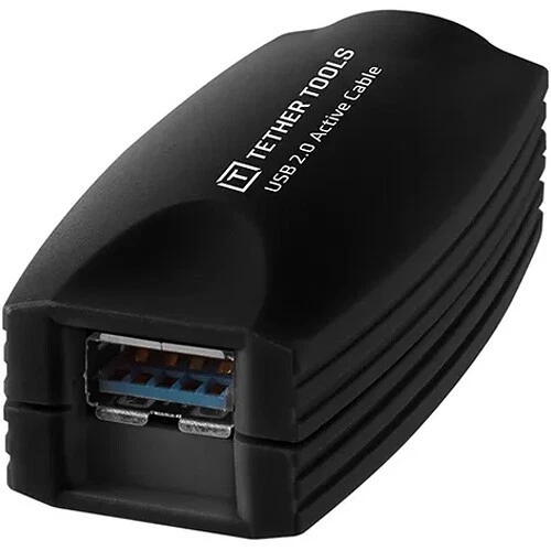 TetherPro USB 2.0 Active Data Extension Cable 16' (4.9m), Black CU1916 - Image 3 of 4