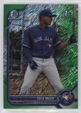 2022 Bowman Chrome Prospects Green Shimmer Refractor 10/99 Luis Meza b8h
