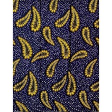 African Print Fabric/Ankara - Purple, Brown, Navy "Old Soul, Rich Vibe", 1 Yard