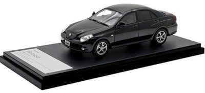Inter Allied Hi Story 1/43 Toyota Verossa VR25 2001 Black Resin Modellauto Neu