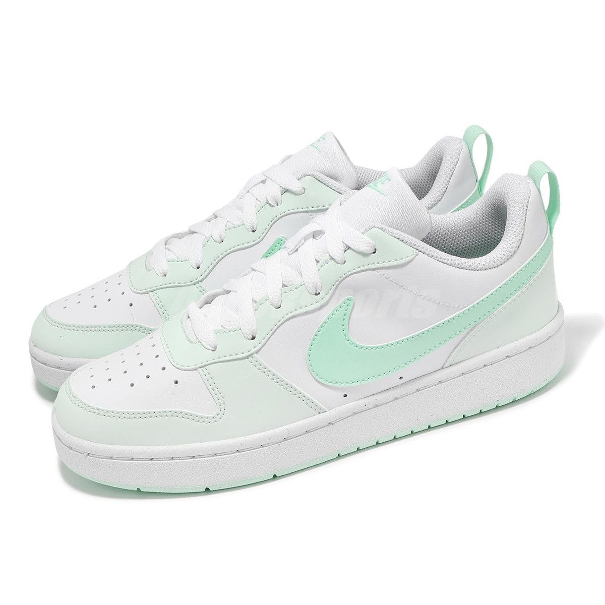 　バード　 baby, light green Nike Court Borough Low Recraft GS Mint Foam Kids Youth Casual