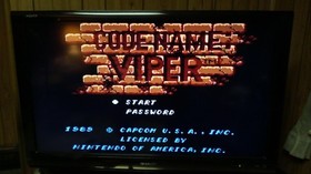 Viper NES Cartridge Code Name Viper Tested Working Authentic