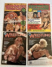 Wrestling Magazines 1976 Big Book Training Illustrated January July August Dec