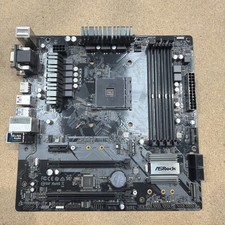 ASRock Motherboard B450M AM4 mATX DDR4 1x M.2 1G LAN B450M PRO4 