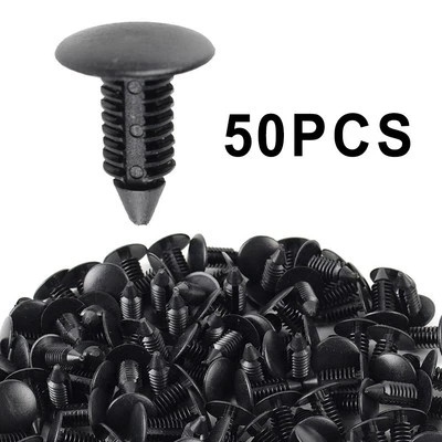 Sicherer Sitz 8 mm Loch Auto Clips für Kotflügel und Stoßstange Schild Halter - Bild 1 von 4