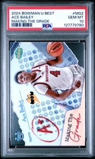 2024 BOWMAN UNIVERSITY BEST MAKING THE GRADE #MG2 ACE BAILEY PSA 10