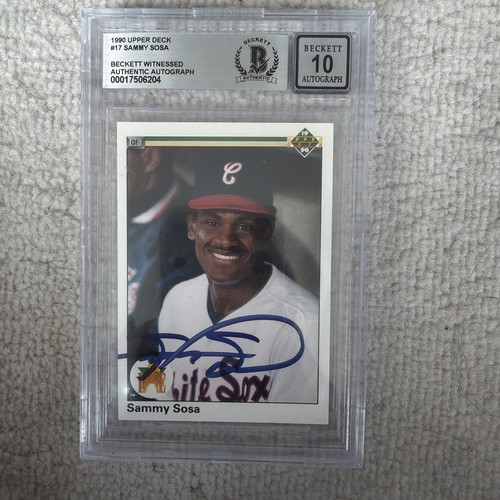 1990 Upper Deck - Star Rookie Sammy Sosa #17 (RC)