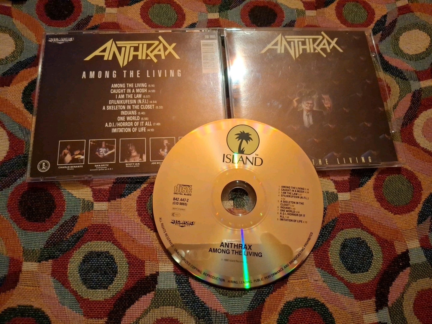 Anthrax – Among The Living CD