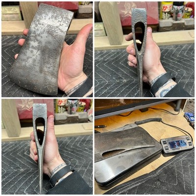 Vintage True Temper Kelly Perfect  Pattern Single Bit Axe Head