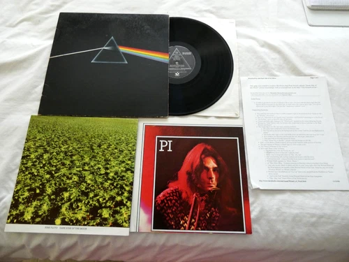 1973 PINK FLOYD "DARK SIDE OF THE MOON" HARVEST  SMAS 11163 GATEFOLD EX 2 POSTER
