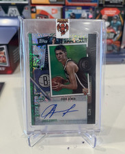 Topps 2025-26 Egor Demin Rookie Autograph Green Holofoil /99 Nets #NA-ED