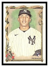 2023 Topps Allen & Ginter #183 Oswald Peraza New York Yankees  33893