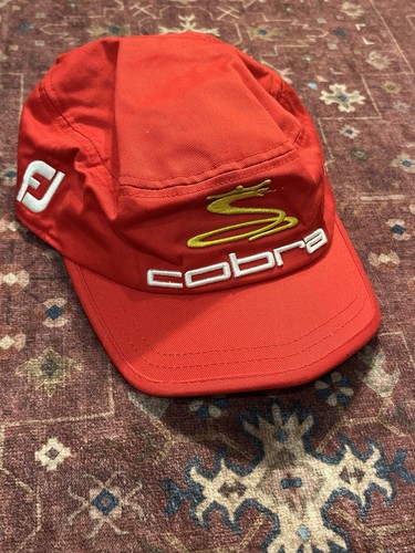 New Era King Cobra Speed FootJoy FJ Logo Red Golf Hat Cap Flexfit