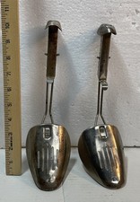 Vintage Metal Shoe Tree Shaper Stretcher Adjustable 1 Set