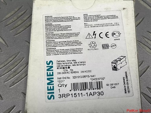 Siemens 3RP1511-1AP30 - Foto 3 di 5