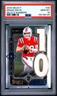 2024 PANINI SELECT SELECT NUMBERS #20 DRAKE MAYE ROOKIE RC PSA 10