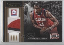 2012-13 Panini Threads Authentic Threads Prime 3/25 Thaddeus Young #34 1u6