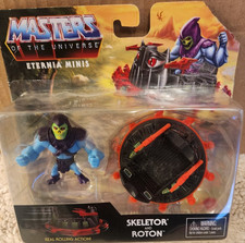 Masters of the Universe Eternia Minis Skeletor and Roton-MOTU