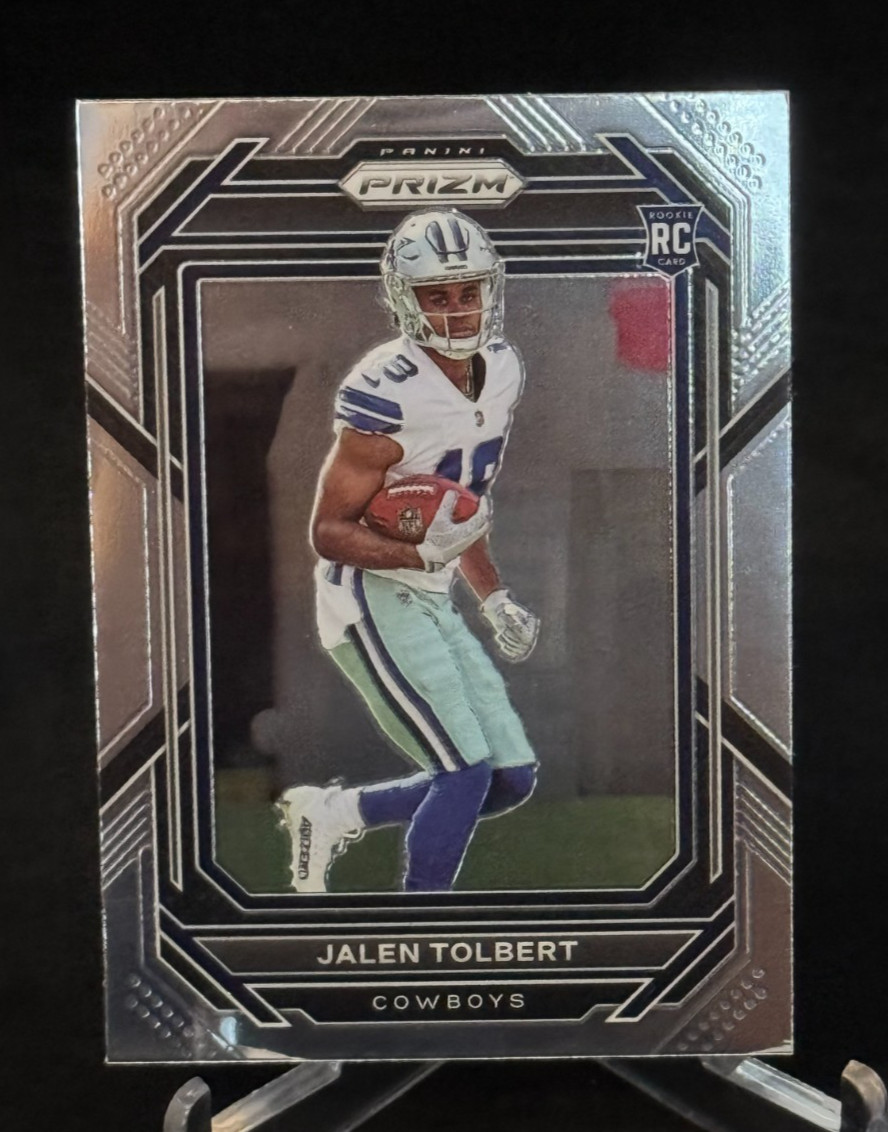 2022 Panini Prizm Rookie Card #333 Jalen Tolbert Dallas Cowboys