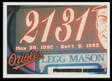 2010 Topps #428 Orioles Franchise History Baltimore Orioles