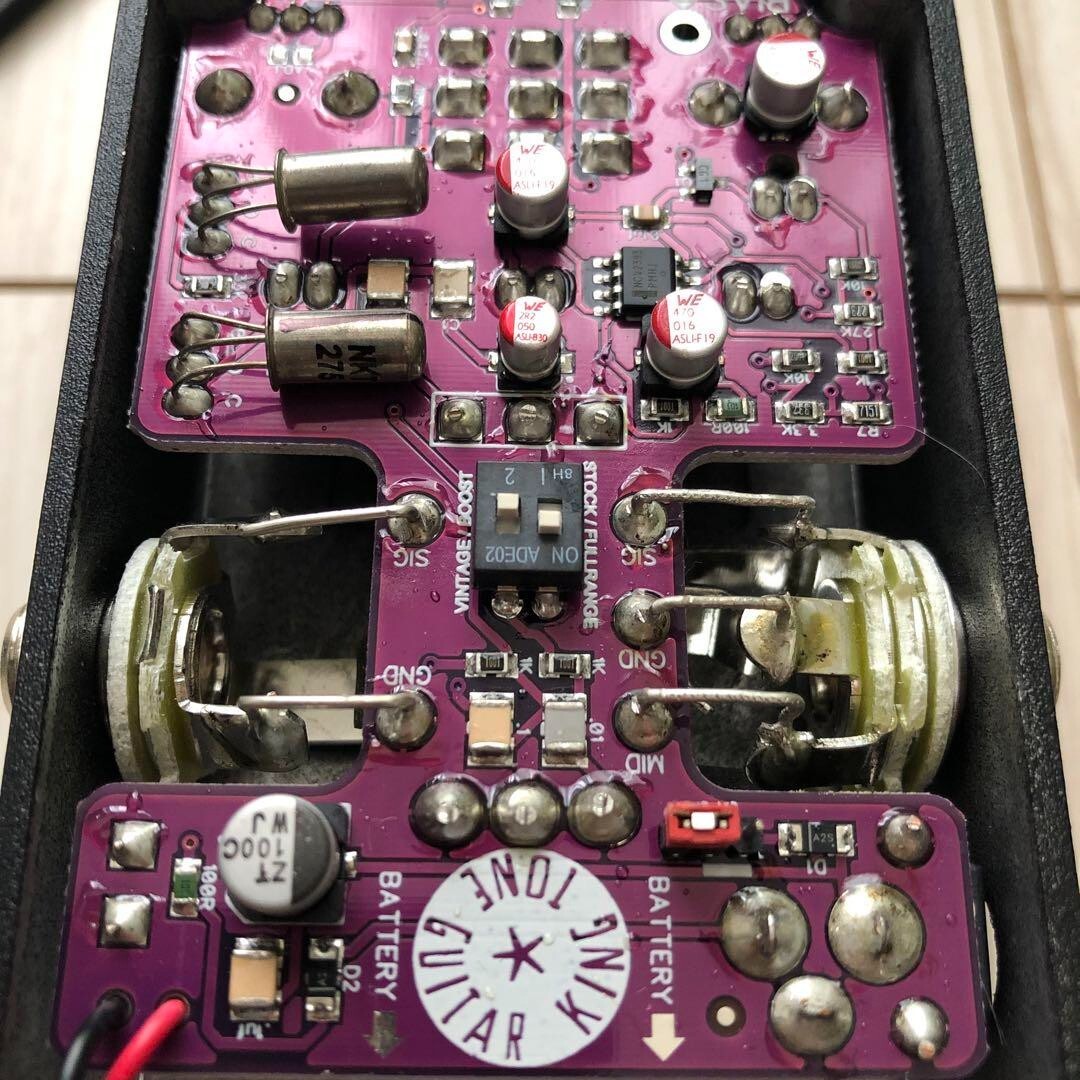 King Tone Guitar Minifuzz Ge Nkt275 | eBay