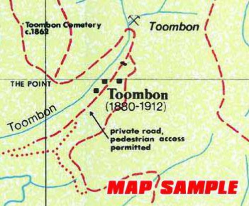 Adventurer Maps - Fulton Creek - The Ghost Town Series - Picture 3 of 3