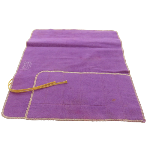 Sterling Anti Tarnish 6 Slot Silver Storage Bag 10 x 9.5 Purple Jaccard’s - 第 2/6 張圖片