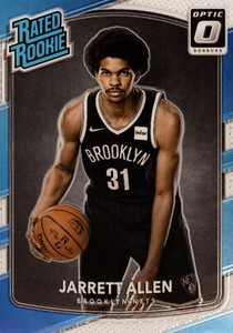 2017-18 Panini Donruss Optic Basketball Rated Rookies #179: Jarrett Allen